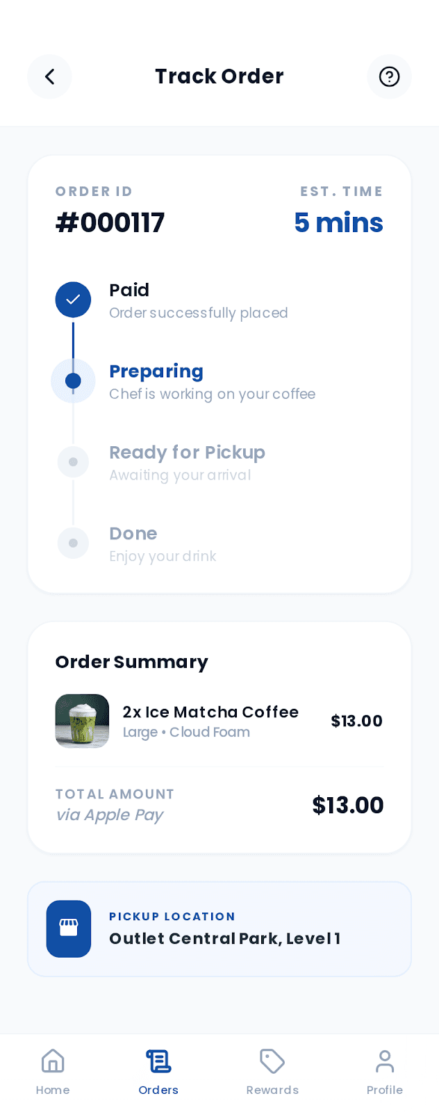 AtasKopi Customer App